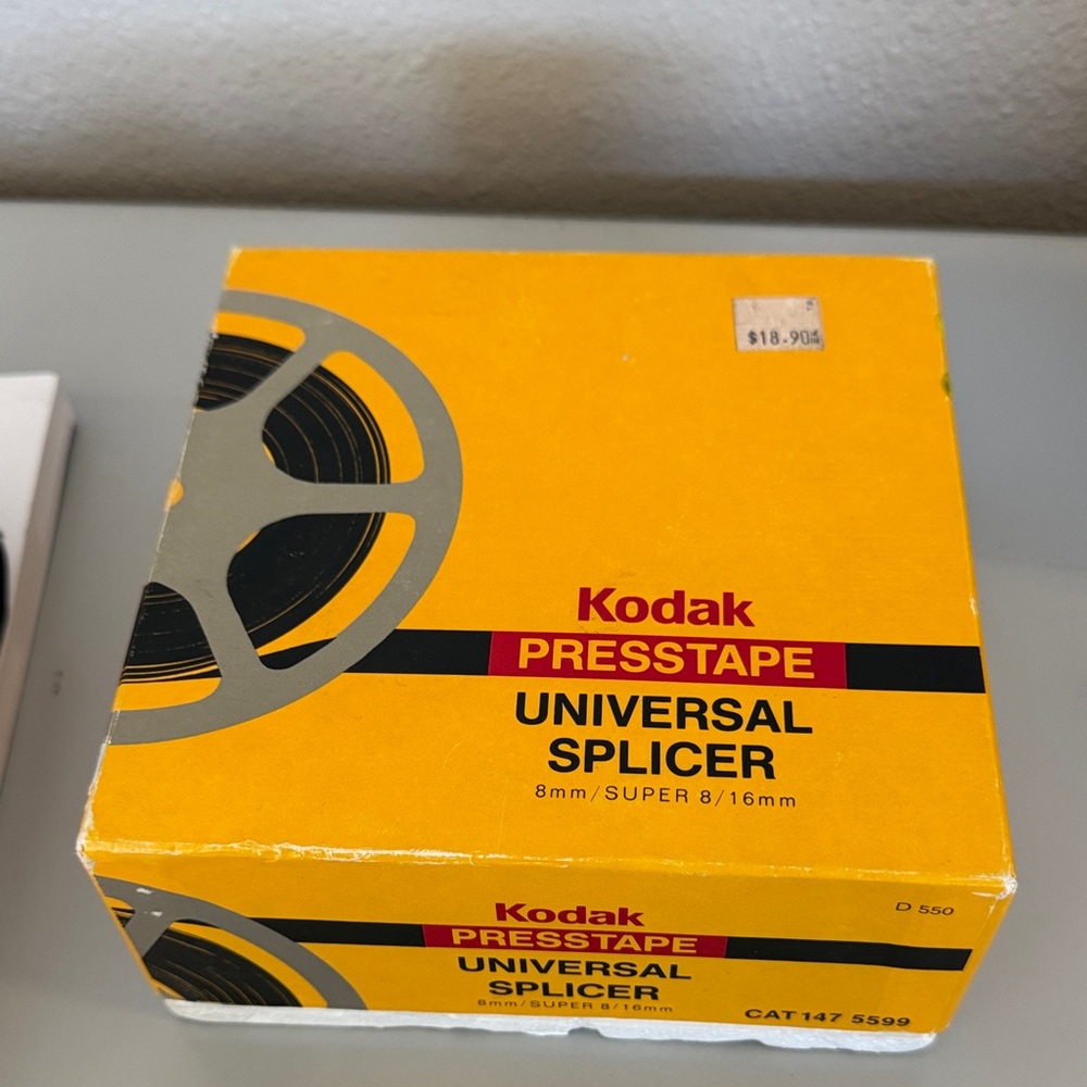 Kodak Yellow and Black Film Splicer